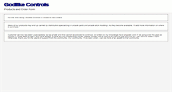 Desktop Screenshot of godlikecontrols.com